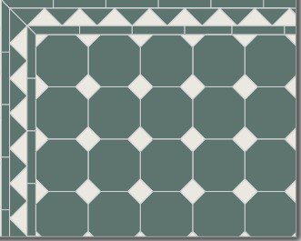Octagons en dots patroon