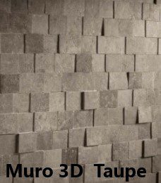 Muro 3D Taupe