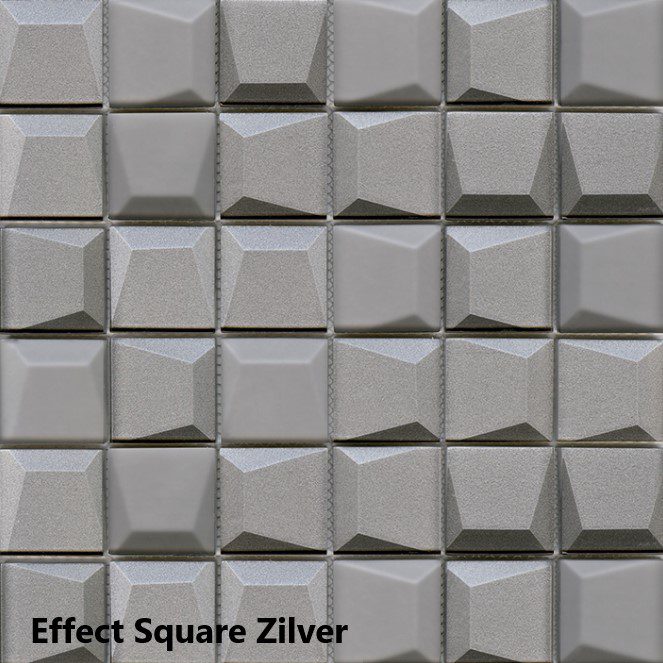 Effect Square Zilver