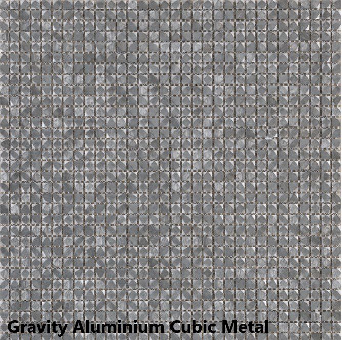 Gravity Alaminium Cubic Metal