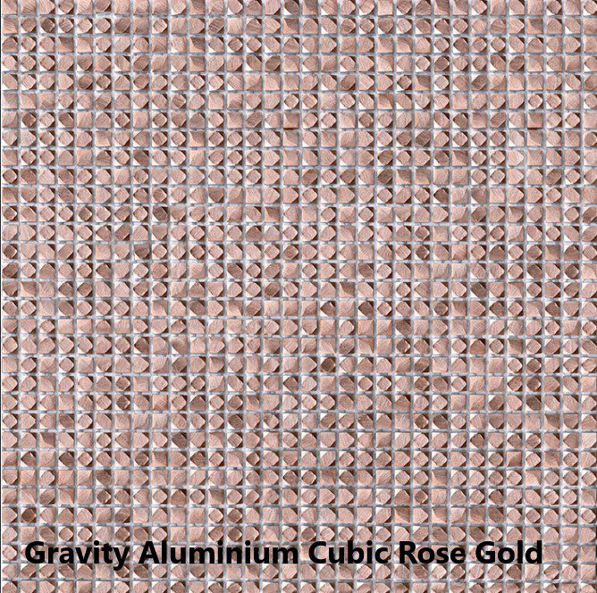 Gravity Alaminium Cubic Rose Gold
