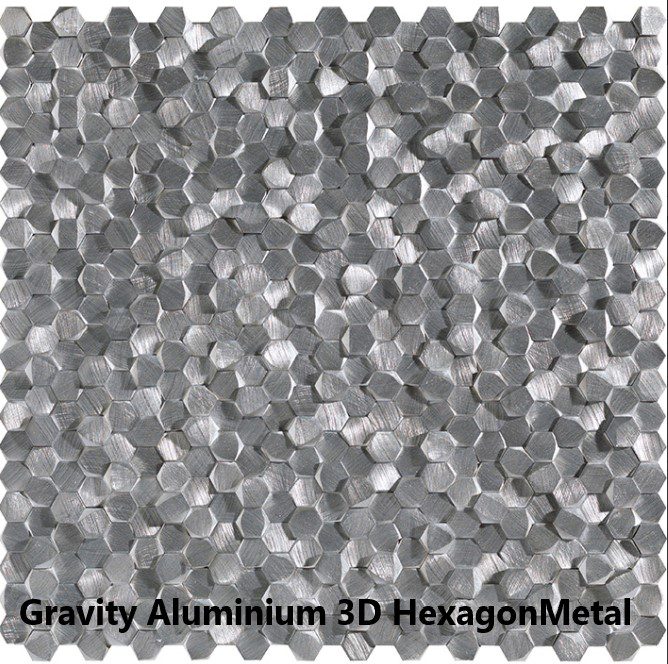 Gravity Aluminium 3D Hexagon Metal