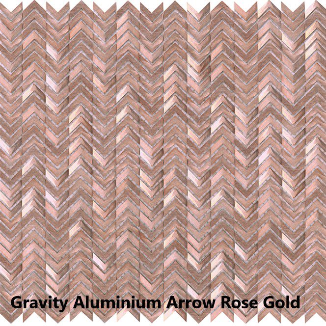 Gravity Aluminium Arrow Rose Gold