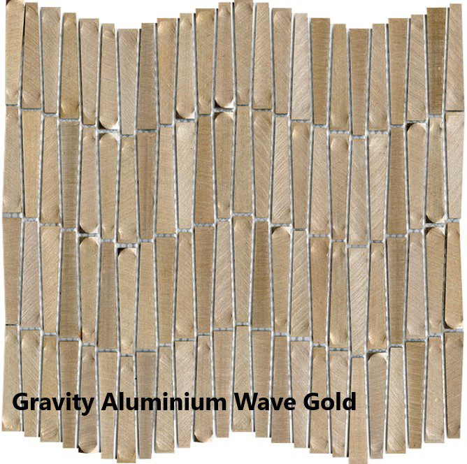 Gravity Aluminium Wave Gold
