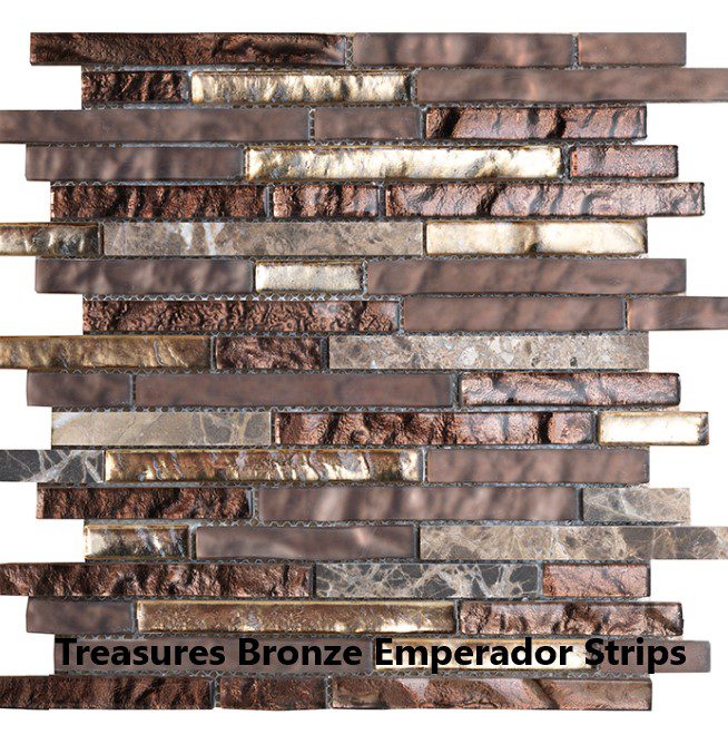 Treasures Bronze Emperador strips
