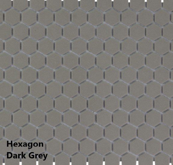 hexagon dark grey