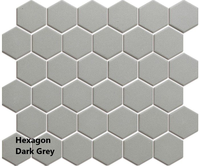 hexagon dark grey