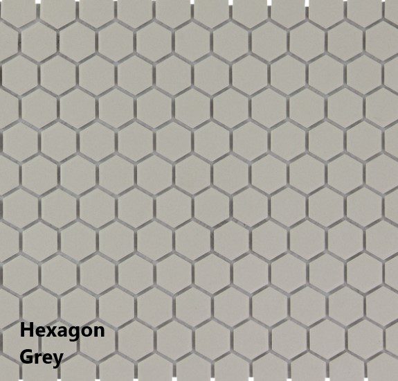 Hexagon grey