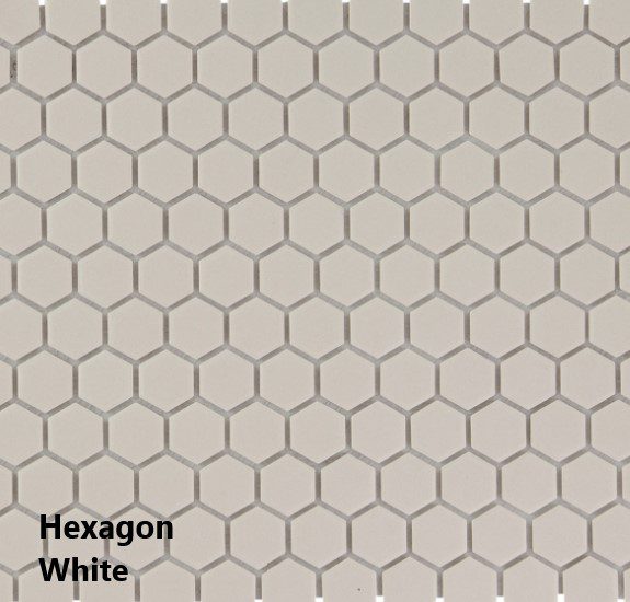 hexagon white