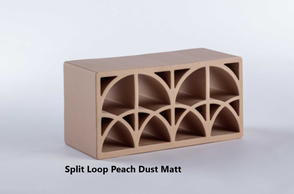 Split Loop Peach Dust Matt