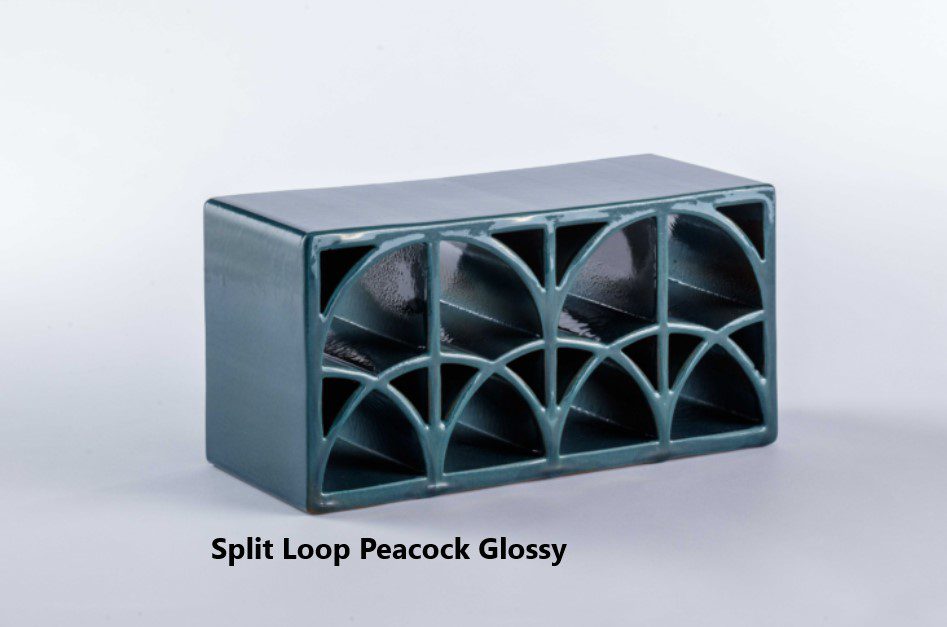 Split Loop Peacock Glossy