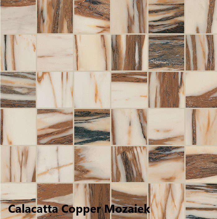 Calacatta Copper Mozaiek